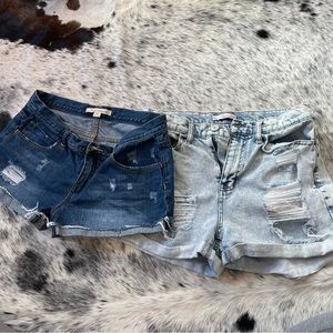 Forever 21 and SO Denim Shorts Bundle